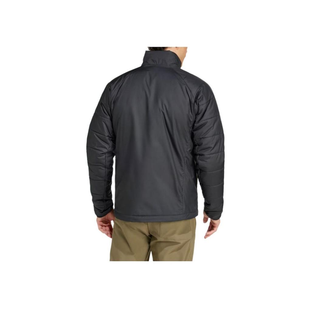 Adidas FW24 Multi Series Solid Color Comfortable Zip-Up Stand Collar Waterproof Long Sleeve Jacket Men Jackets Black IM7689