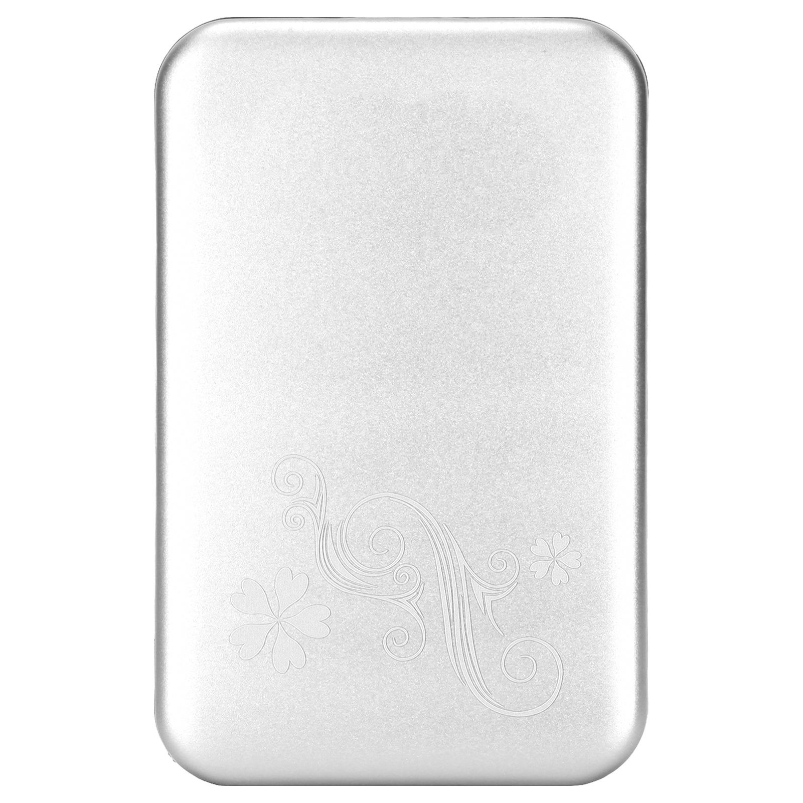 

Корпус для жесткого диска 2.5 дюйма USB3.0 Поддержка 3 ТБ 5 Гбит/с Передача Алюминиевый сплав Plug and Play HDD серебряный