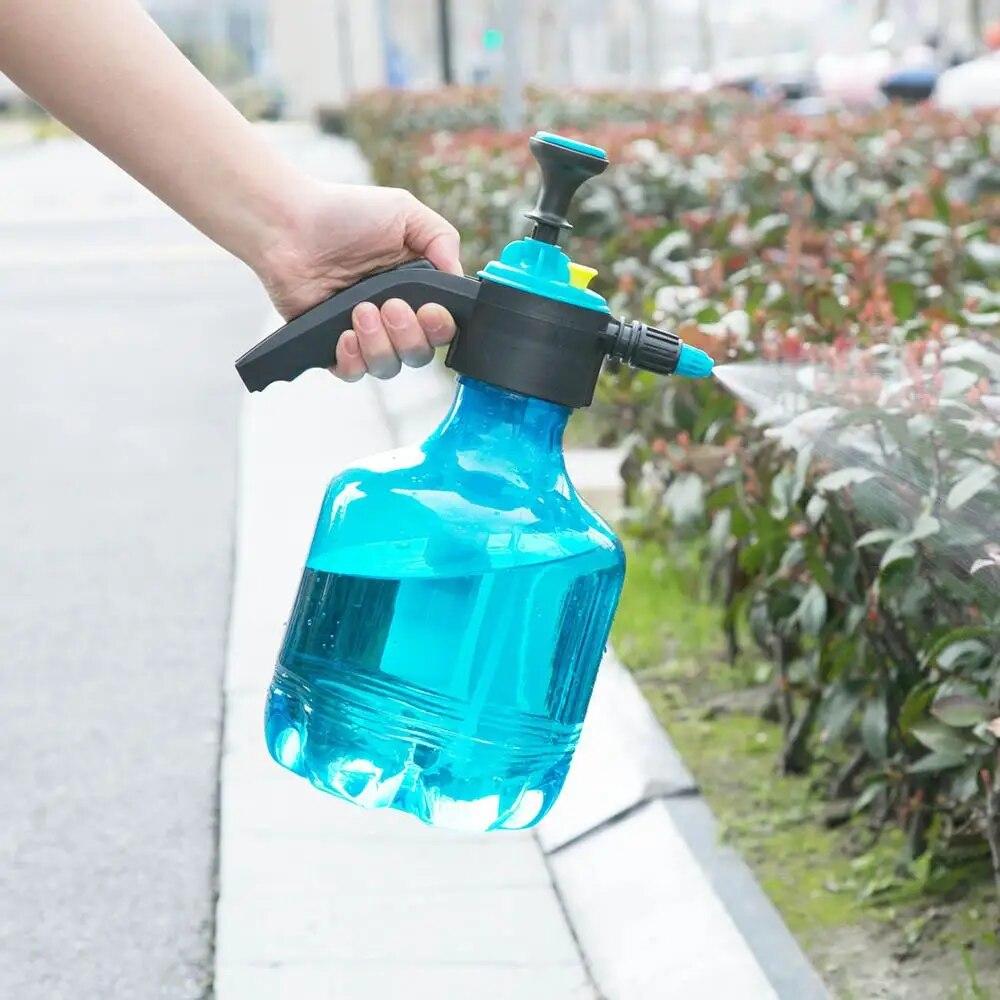3L Light Bulb Shape Sprayer Portable Garden Spray Bottle Kettle Plant Flowers Watering Can Pressurized Sprayer Gardening Tools