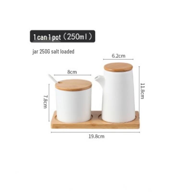 Qianxing Keramiskt Krydd- och Kryddställ