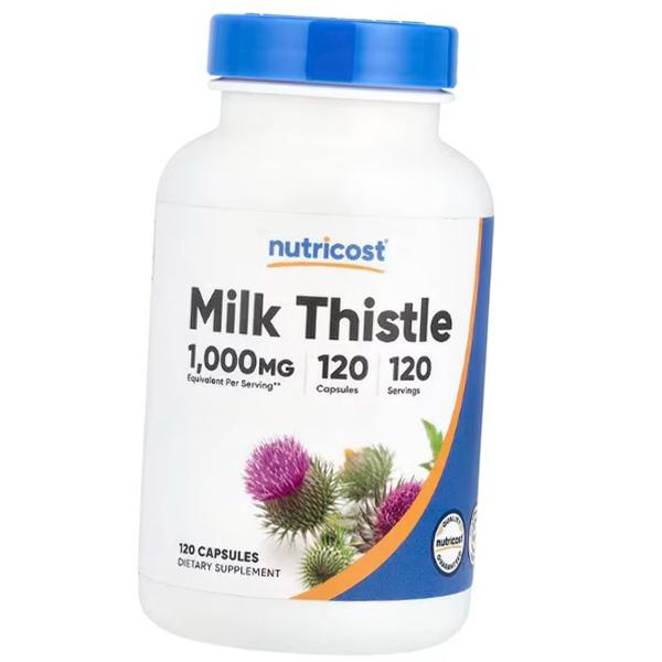 

Экстракт расторопши, Milk Thistle 1000, Nutricost 120капс (71647033) 120caps