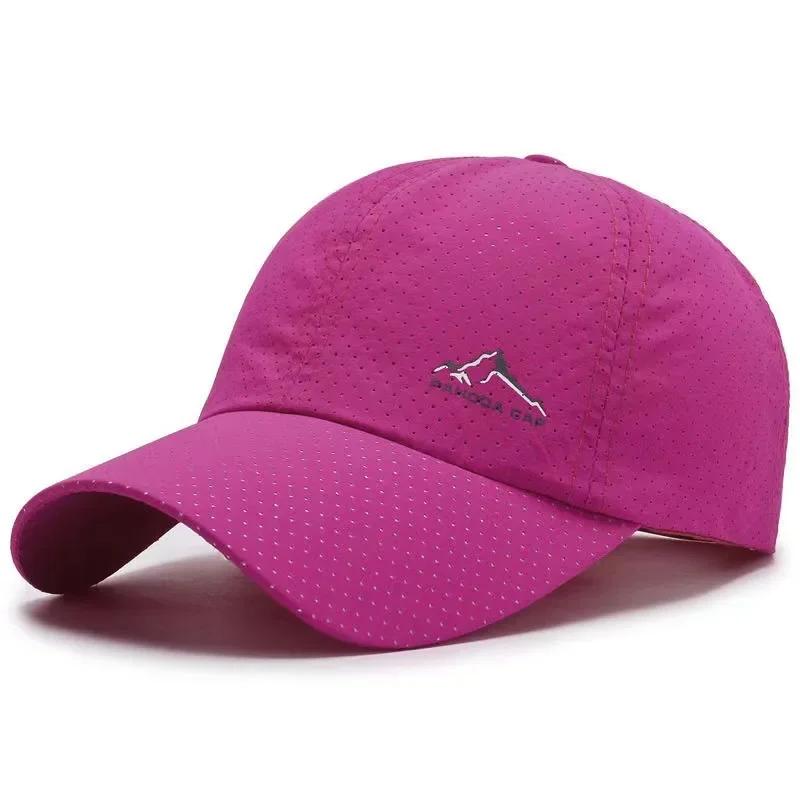 New Unisex Summer Sun Hat for Men and Women Breathable Lightweight Mesh Baseball Cap Fashionable Sun Hat Hiking Cap