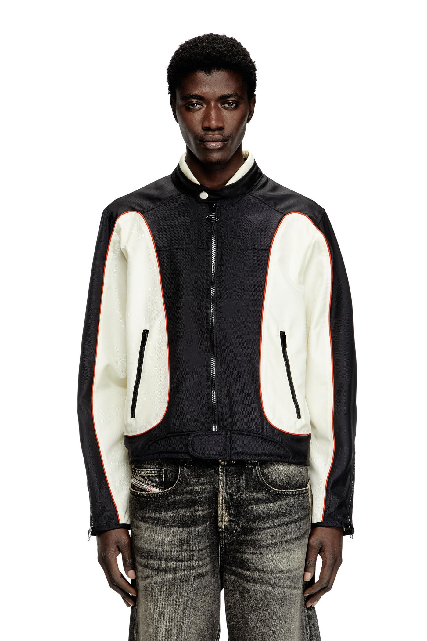 Buy Jacket A173690PDAI 46 Black 9XX [Diesel] Men