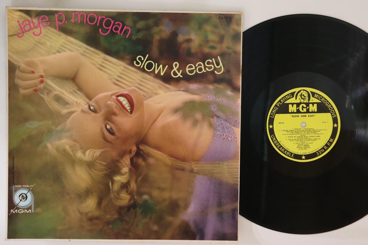 

LP Record JAYE P MORGAN - Slow And Easy E3774 MGM 1959 US Jazz Used
