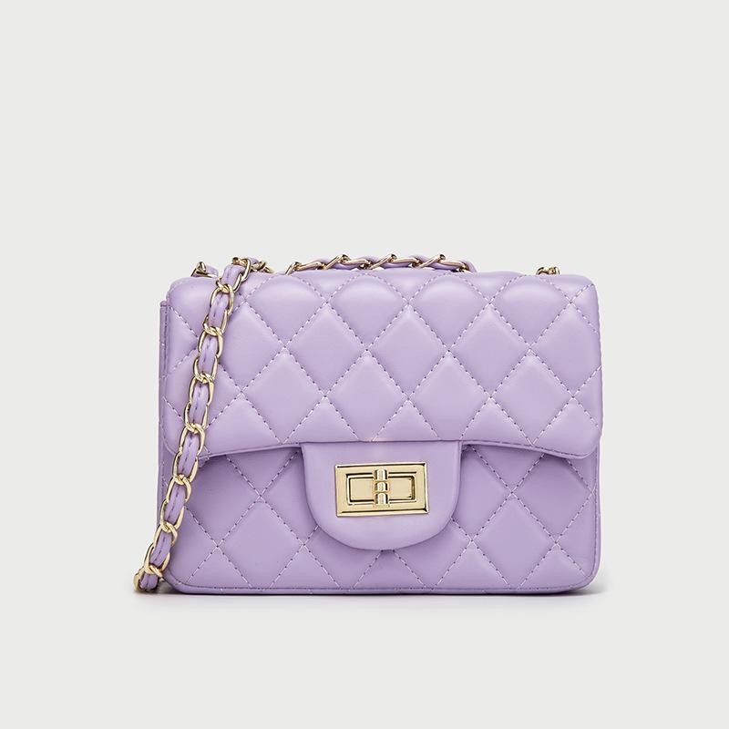 

Сумка женская 2025 Мини ромбовидная цепочка сумка женская сумка через плечо маленькая ароматная женская сумка