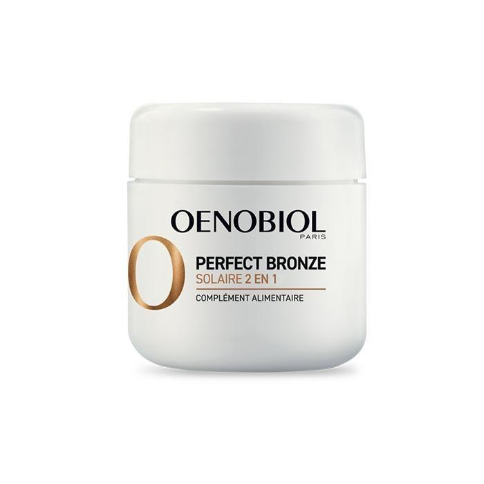 Nahrungsergänzungsmittel - OENOBIOL - Perfect Bronze Solaire - 60 Kapseln - Vegan - UV-Schutz