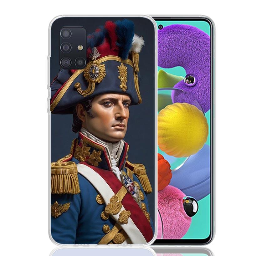 Napoleon Bonaparte For Samsung Galaxy A52S A42 A32 A22 A12 A02S A51 A50S Phone Case A41 A31 A21S A30S A20S A20E A70 A71 A40 A10S