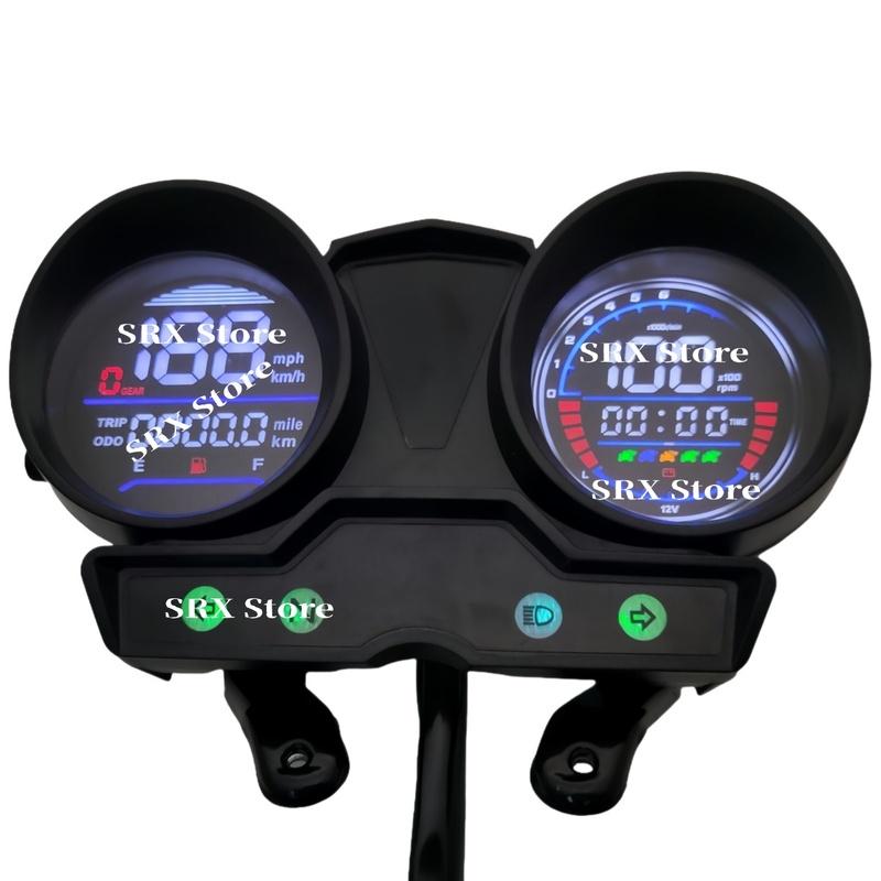 Digital Meter For YAMAHA YBR125 LED Speedometer Motorcycle Instrument With Bracket