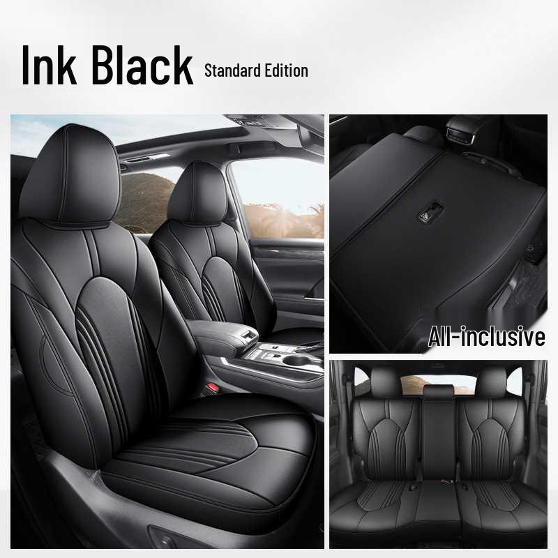 Toyota Highlander Car Seat Cushion Set: 5-Seater and 7-Seater All-Season Full Coverage Interior Accessories