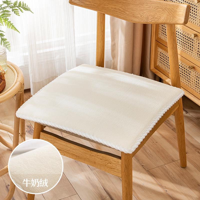 Pute Fortykket Kontor Langsitte Stolpute Hjem Stue Sittepute Sklisikker Sittepute Vinter