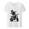 Funny Rider  T-shirt for  Men  Top  Casua Vintage     Graphic T Shirts  Boy   Harajuku  Street Fashion Camisa