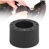 Boat Steering Wheel Hub Adapter, Metal, 3/4 Inch Keyway, 5mm Screw Holes, Compatible with Standard 6 Hole Wheels, Universal Fit for Boats