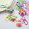 Colorful Cartoon Sausage Mouth Keychain - Cute & Funny Bag Pendant for Students