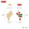 YT zinc alloy oil dripping small pendant, bracelet pendant, Christmas zinc alloy small size pendant