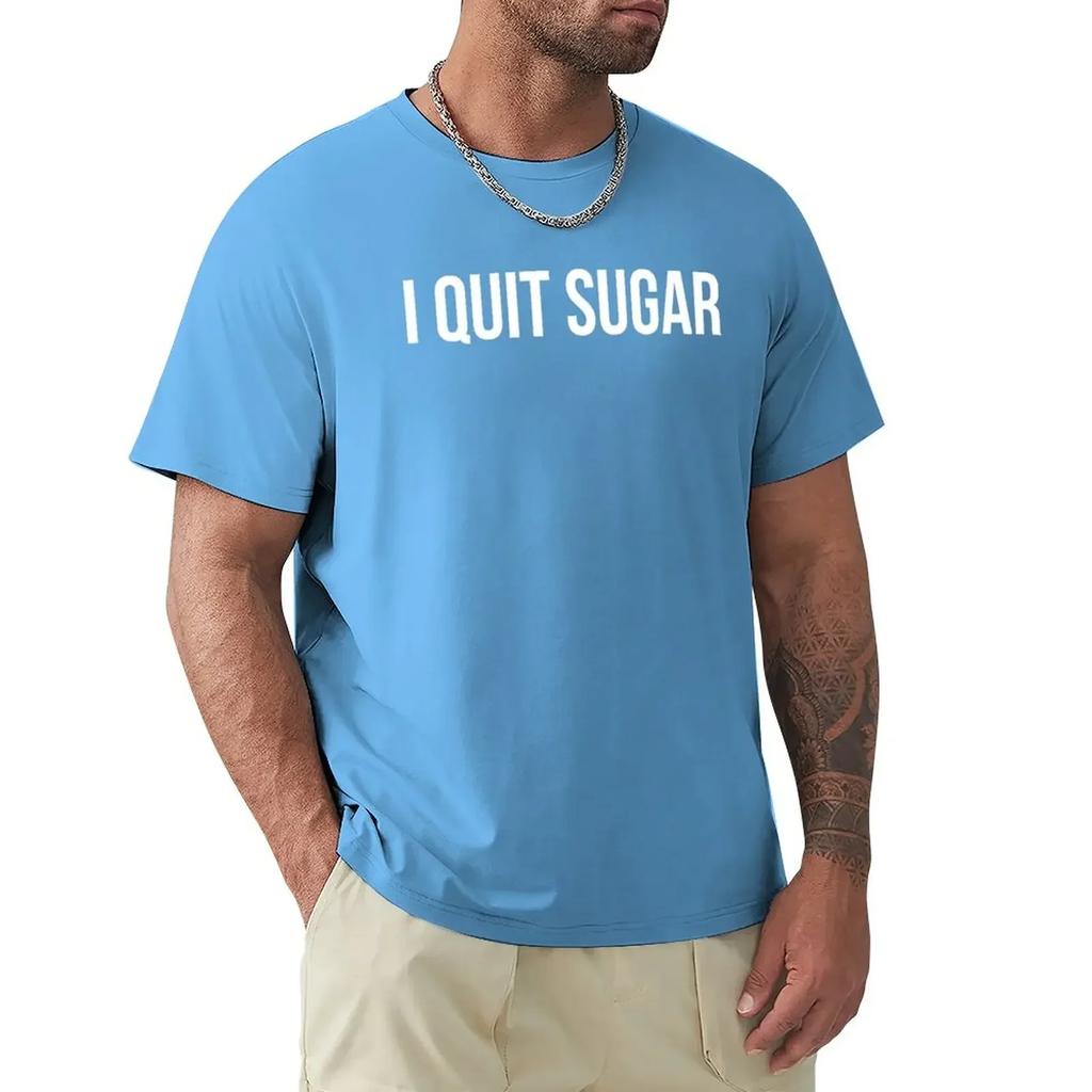 summer Tops Hattori Classic harajuku I Quit Sugar T-Shirt oversizeds quick-drying oversized clothes for
