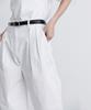 MUSINSA STANDARD WOMAN Women'S Reverse Two-Tuck Wide Chino Pants [White]