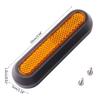 Side Cover Wheel Hubs Cap Reflective Strips Set for -M365/1s/Pro/Pro2-/Lite/G30 Max Electric Scooter