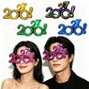 2027 Number Eyeglasses Happy New Year Glasses Diamond Glitter Sunglasses Cosplay Prop Xmas Party Decoration Funny Glasses