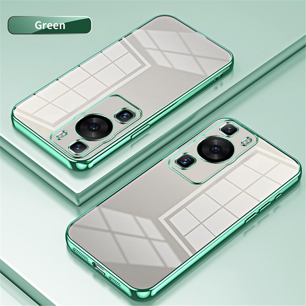 Luxury Plating Bumper Case For Huawei P30 Lite P20 P40 P50 P60 Pro Mate 20 P 30 Silicone Transparent Back Cover P30lite P30pro