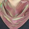 Magnetic Summer Sun Protection Veil Multi-functional Women's Solid Color Gauze Scarf
