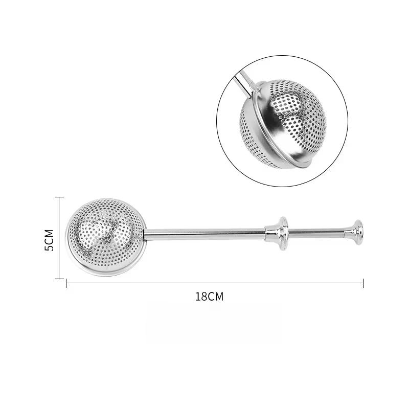 

Фильтр для чая из нержавеющей стали 304, многоразовый ситечко для чая, металлический чайный пакетик, заварочный чайник, регулируемый фильтр для заваривания чая, кухонный гаджет