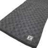 Louis Vuitton M70028 Damier Graphite Echarpes petit Damier  Scarf Black/gray