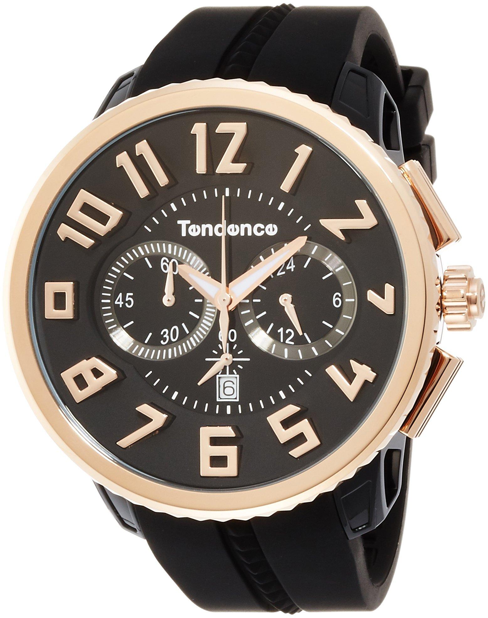 

Годинник Gulliver Round Chronograph Gulliver Round Chronograph Чорний Циферблат Нержавіюча Сталь Мінеральне Скло Кварцовий 51ММ Годинник TG046012R [Tendence] Чоловічий