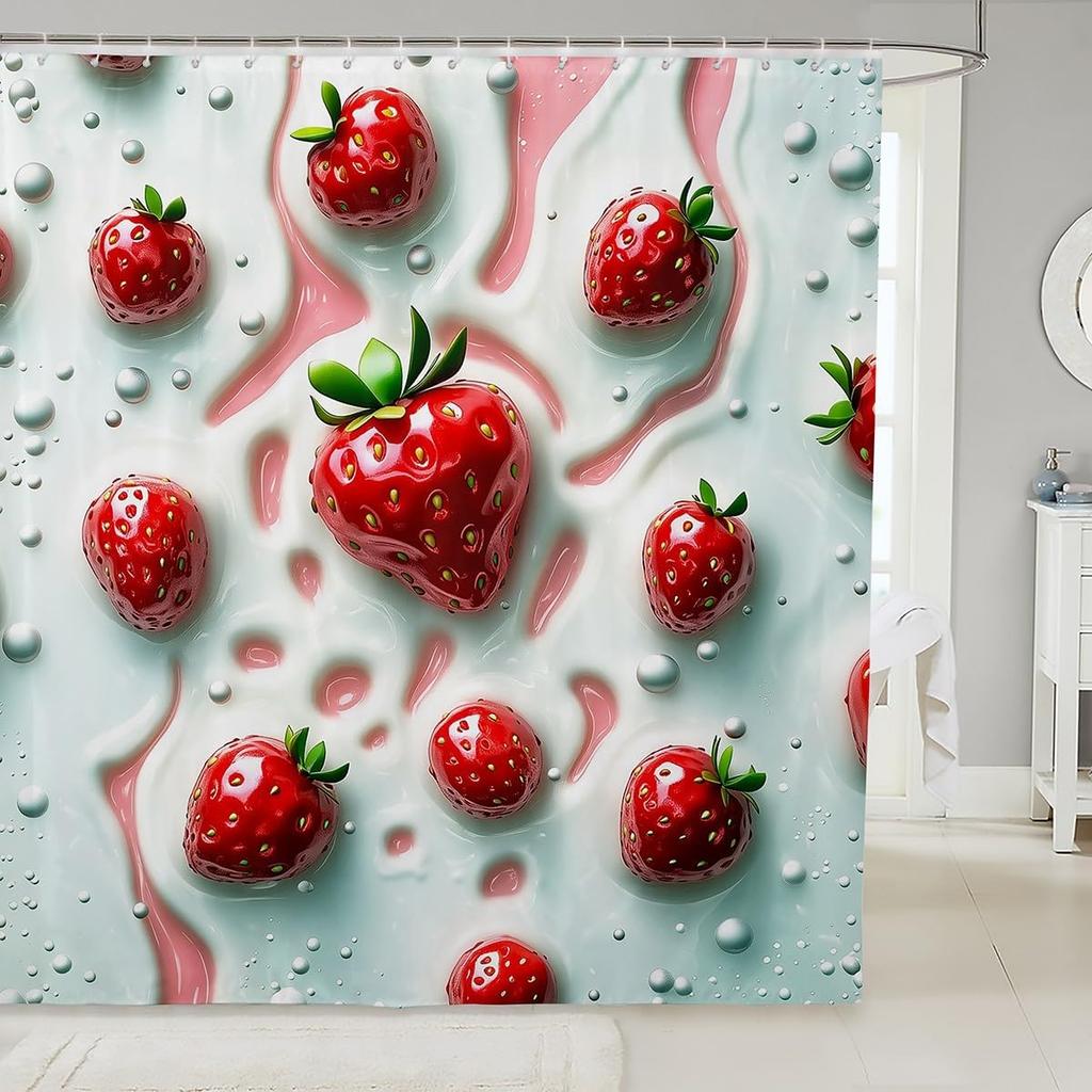 Japanese Style Bathroom Accessories Dragon Shower Curtain Magical Animals Bath Curtain Western Wildlife Theme Bathroom Sets