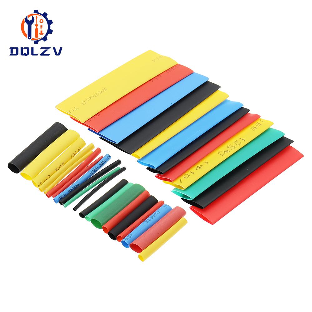 530/328/164/127pcs Heat Shrink Tube 2:1 Shrinkable Wire Shrinking Wrap Tubing Wire Connect Cover Protection