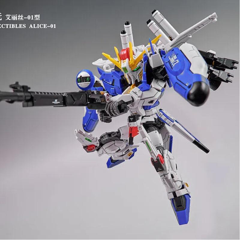 Anaheim Mgsd Exs  Model Kit Alice 01 Type Assemble Desktop Ornament Model Toy Collectible Robot Action Figures Periphery Gifts