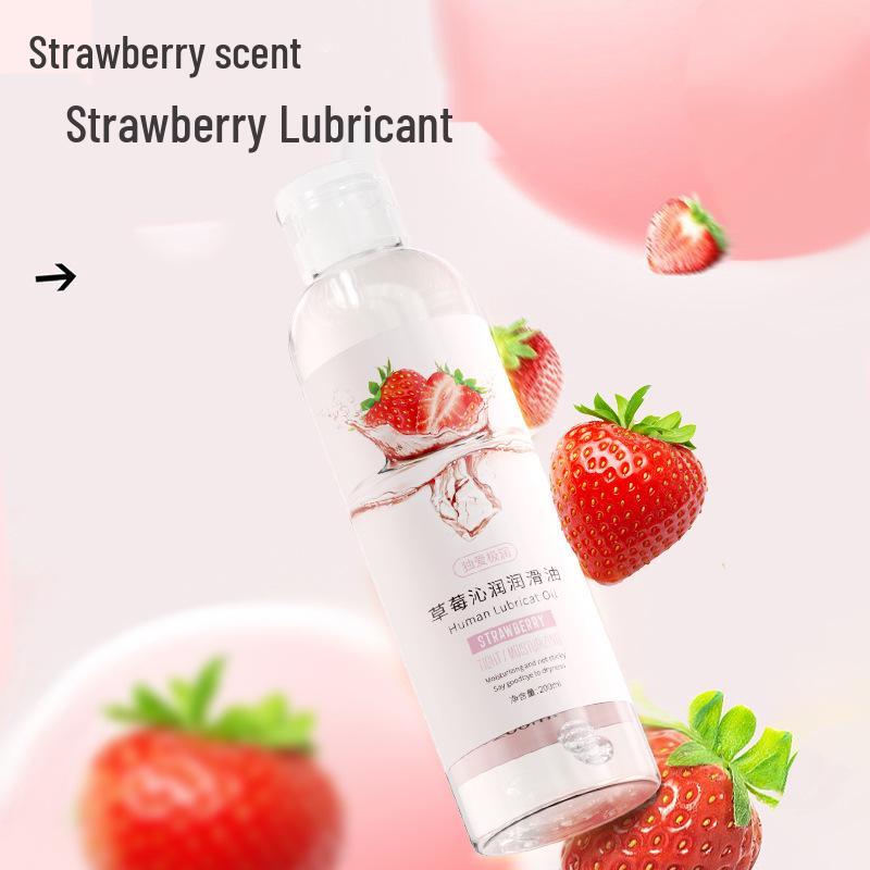 Fruity Hyaluronic Acid Body Lubricant, Water-Soluble 200ml, Large Capacity for Adult Use