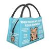 Custom Bernese Mountain Dog Lunch Bags Men Cooler Warm Insulated Lunch Boxes for Office Travel