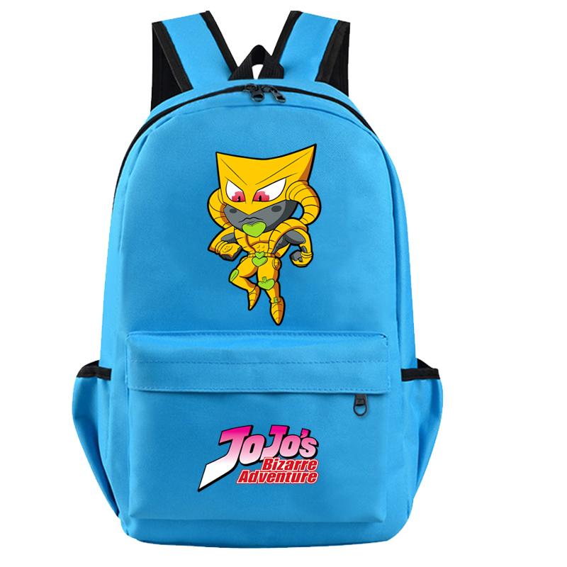 Anime Printed Adventure Backpack for Teen Gift School Bag Canvas Bookbag Girl Kawaii Rucksack Student Back To Schoolbag