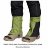 Water Resistant Gaiter Covers Dust Proof Hiking Gaiters Light Weight Desert Gaiters  Travel