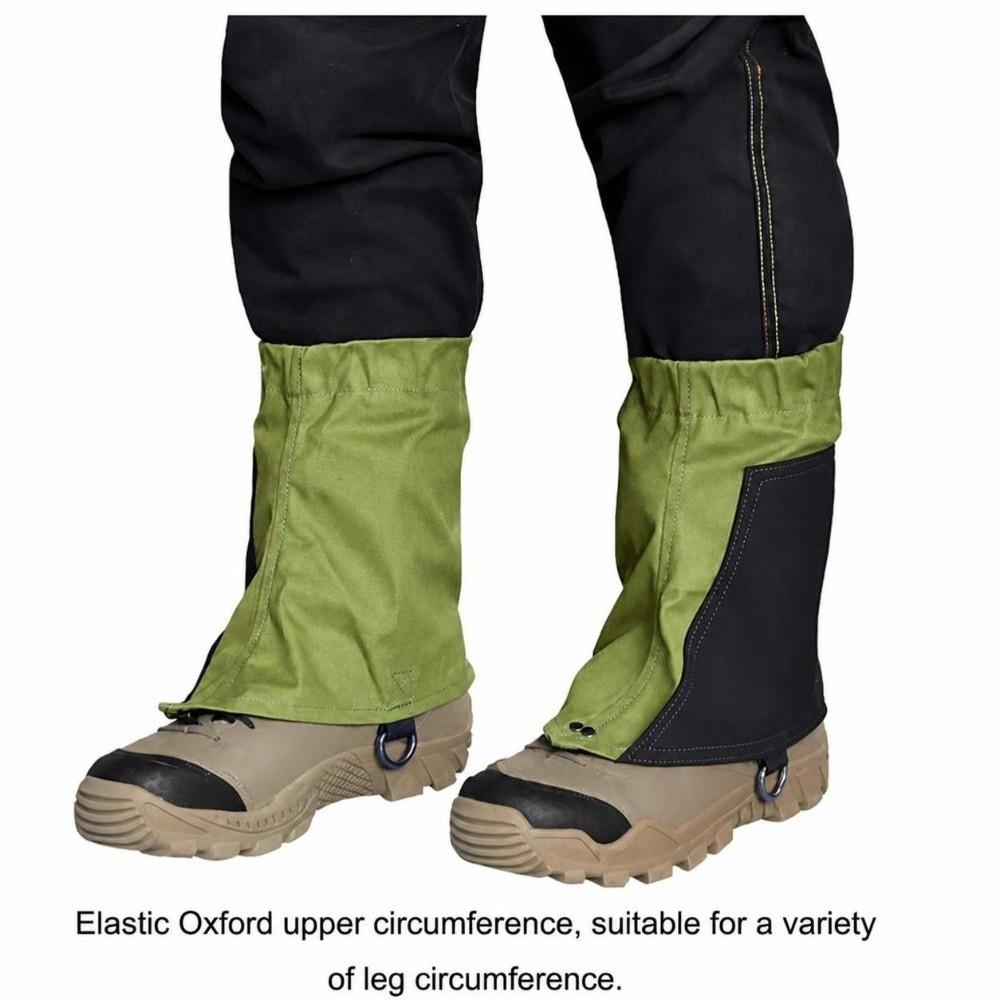 Water Resistant Gaiter Covers Dust Proof Hiking Gaiters Light Weight Desert Gaiters  Travel