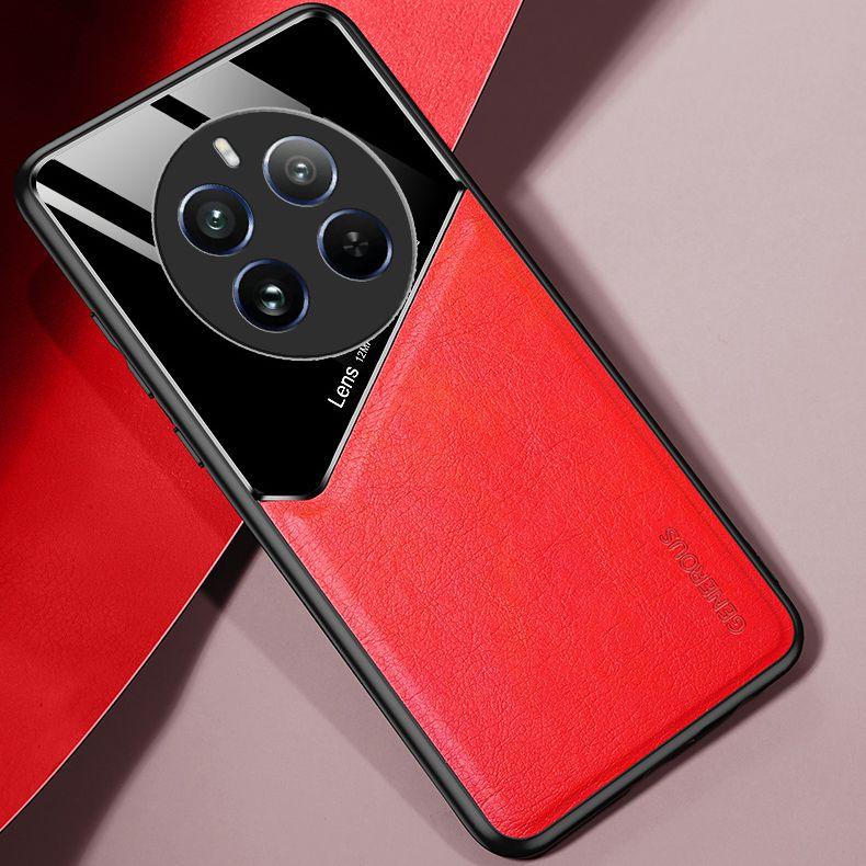 Magnetic Suction Holder Case For Realme 13 12 Pro Plus 11 Pro+ 11x 5G Protective Cover Shockproof Frame Coque Fundas