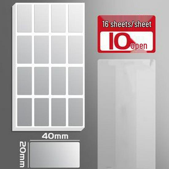 Водонепроницаемые самоклеящиеся этикетки для имени и даты для идентификации продуктов питания