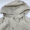 MHL. 596-2110500 Ivory Washed Cotton Nylon Snow Parka Jacket S IvoryUsed