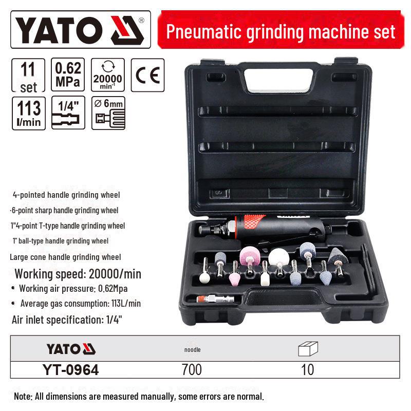 

Высокоскоростная пневматическая шлифовальная машина Yiertuo: Компактный паровой полировальный станок Windmill и гравировальный инструмент для ремонта шин.