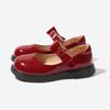 Girls Leather Shoes New 2024 PU Children Fashion Casual Shallow Loafers Hook & Loop Kids Shoes Spring Autumn Platform Elegant
