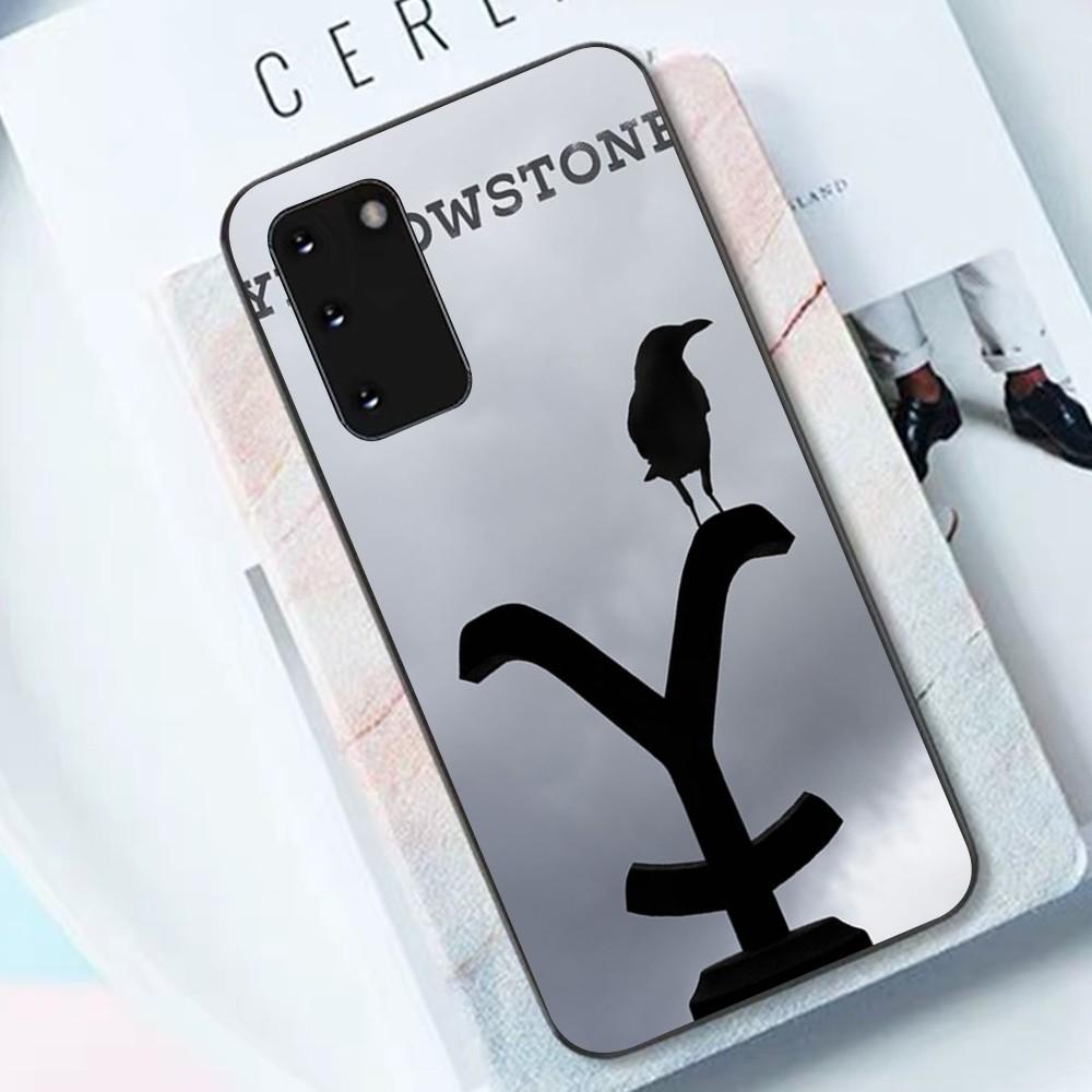Custodia per Telefono Serie TV Americana Yellowstone Silicone PC+TPU Per Samsung S10 20 30 22 23 24 Plus Lite Ultra Cover
