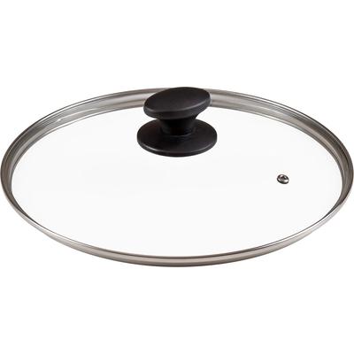 Glass Fully Tempered with Steam for Pots and Lid, 28cm, Glass, Vent, Transparent, Pans, AME-7192