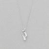 Estelle Official Women's Necklace, 10K White Gold with Diamonds, 0442-0076-0020-0000