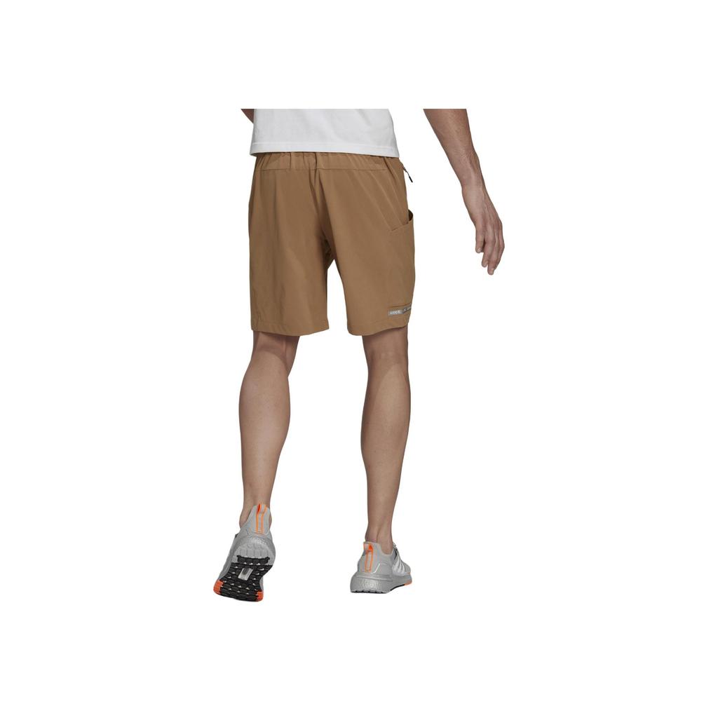 adidas Men's Th Short Wv Id Adjustable Belt Woven Shorts Mesa Yellow GU1745