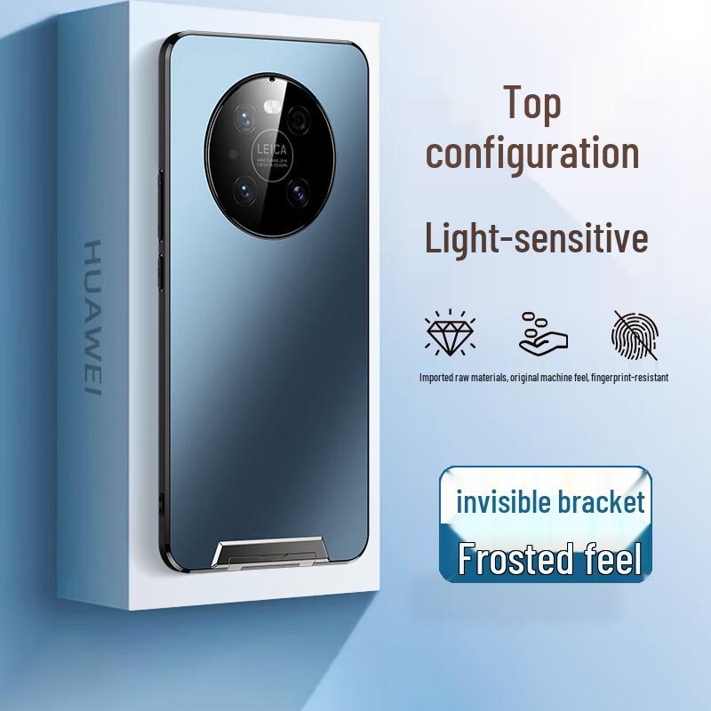 IM-CHEN Matte Silicone Phone Case for Huawei Mate 40 Series