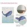 Whale Sailboat Ocean Wave Walk Nautical Maritime Quote Wall Art Canvas Painting Posters And Prints Wall Pictures Kids Room Decor