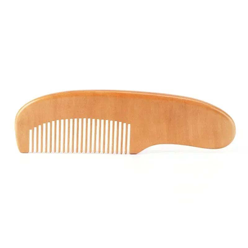 Newborn Wooden Construction Hair Comb Natural Wool Comb Hair Brush Baby Head Massager Portable Little Child Accessories for Newborn Infant