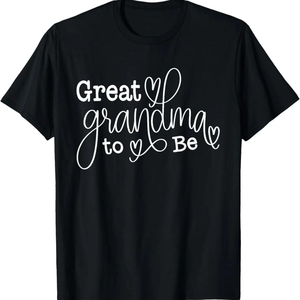 Great Grandma To Be Promoted Best Great Grandmother New GG T-Shirt