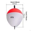 5 Brightly Colored Oval Shaped EVA Foam Fishing Buoys, High Buoyancy for Trout, Catfish, Bass And