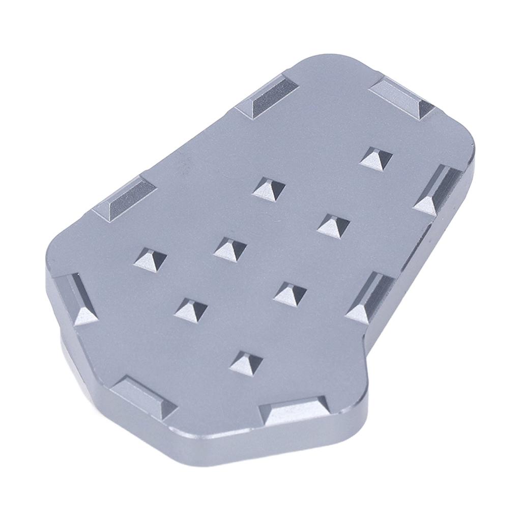Motorcycle Rear Brake Lever Extension Pedal Serrated 6061 Aluminum Alloy Replacement for F900XR 2020‑2021Grey